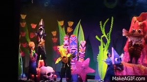 Finding Nemo the Musical at Disney's Animal Kingdom on Make a GIF