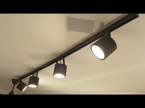 Instalacion de RIEL CON SPOTS LED - Electricista