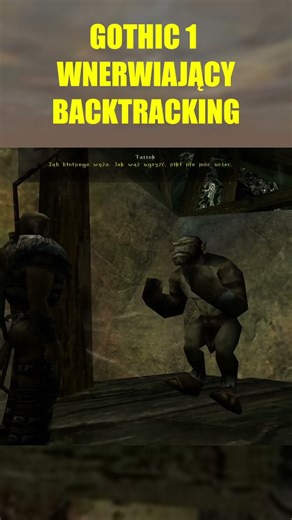 Gothic 1 i wnerwiający backtracking #gothic #gothic1 #ciekawostkizgier