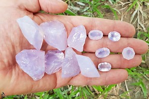 Lavender quartz rare stone - New update 2025 - Great video
