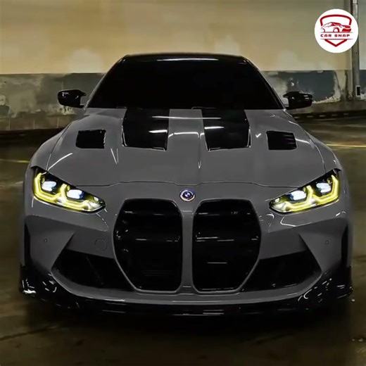 The Ultimate Stealth BMW M4 G82 | Carbon Fiber & Yellow DRL Overload 🖤🔥 #luxurycars #carlover #bmw