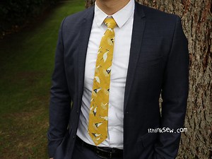 FREE - Melvin Necktie PDF Pattern - Free for Registered Users