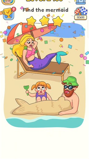 DOP 5 Draw One Part Fun Mobile Puzzle Game {Walkthrough + Tips)#gaming #game #dop5 #puzzle #shorts