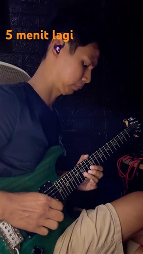 5 menit lagi , Melody Dangdut #guitarcover #gitardangdut #shorts #melodigitar