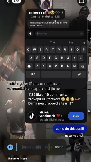 #viraltiktok #fypp #blowtsup #loml i love you sooo much 🥹🥹🥹 | voicemail trend