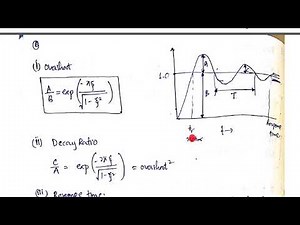 Part2: Process dynamics and control gate short notes