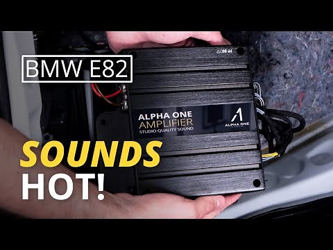 BMW Amplifier Upgrade Install In E82 – Step-by-Step Tutorial
