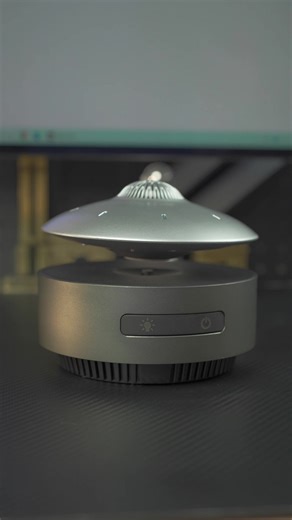 Metallic Maglev UFO Bluetooth Speaker #bluetoothspeaker #Digital #digitalproducts