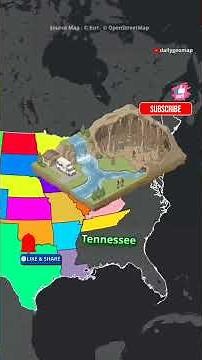 Whether you're learning U.S. geography, planning travel, or just curious about American culture.#usa