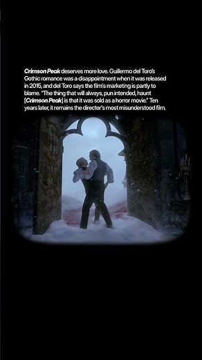 Crimson Peak is Guillermo del Toro’s most misunderstood film #movie #film