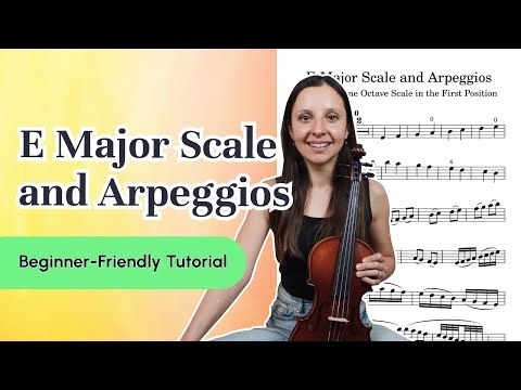 Beginner Violin Tutorial: Learn the Extended E Major Scale and Arpeggios