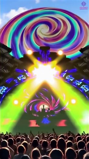 Full On Psytrance Festival Experience | Ultra Visuals, Hypnotic Energy & Cosmic Vibes