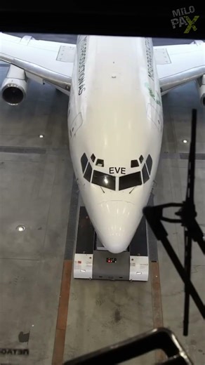 Ever Seen a Giant Airplane Car Wash? ✈️🚿