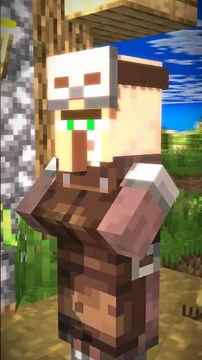 Trading for an Iron Boots from Armorer! | Minecraft Animation