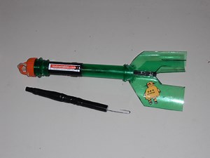 50 Foot  Rubber Band Rocket - New & Improved!