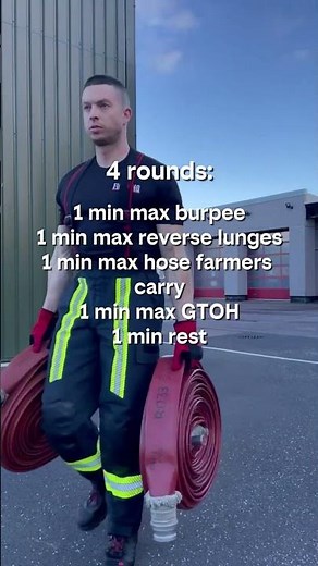 3 Drill yard workouts every Firefighter should be doing..