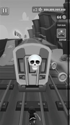 SubwaySurfers in score 999,999,999 #games #gaming #subwaysurfs #viral