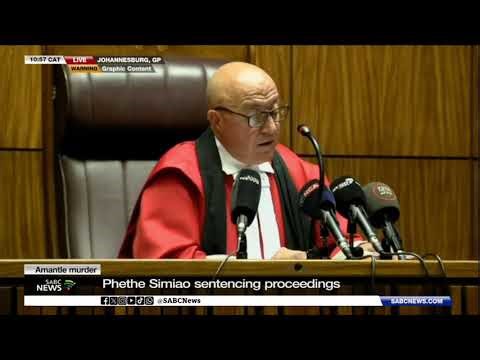 Amantle Samane murder | Phethe Simiao sentenced to life imprisonment