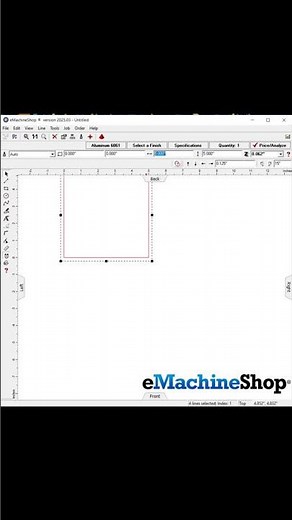 eMachineShop CAD Tutorial: Transform Shapes with Precision X, Y Coordinates #cncmachine #cnc