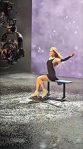 Isabeau Levito looks incredible in a photoshoot session #figureskating #iceskating #isabeaulevito