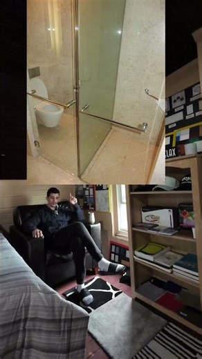 Glass bathroom doors. WHY. 😡 #architecturedesign #designmistakes