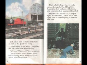 Ladybird Book Thomas Series: James And The Troublesome Trucks