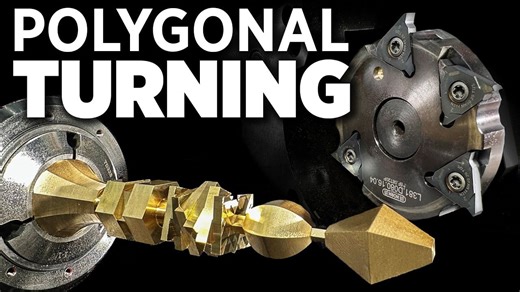 Watch How a CNC Machine Can Turn Polygonal Shapes