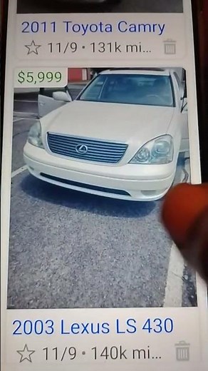 2003 Lexus LS 430 140k 5,999 nice car