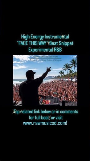 High Energy Beat Preview - "FACE THIS WAY" - Experimental R&B Type Beat - Pit Bull Type Beat