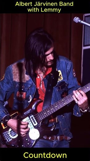 Lemmy with Albert Järvinen Band – Countdown #hawkwind #lemmy #lemmykilmister