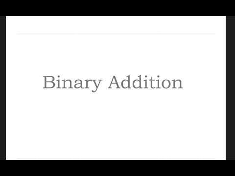 Binary Addition | from 63 to 81