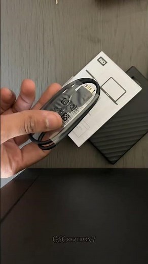 WD My Passport 2TB External Hard Drive Unboxing 📦 | Is It Worth It? #shorts