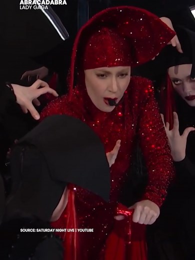 Lady Gaga's Live Performance of 'Abracadabra' on SNL