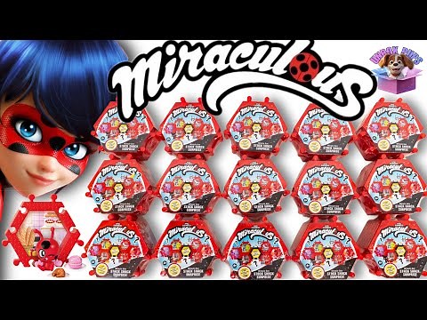 New Kwami Miracle Box Miraculous Stack Shack ASMR Toy Unboxing