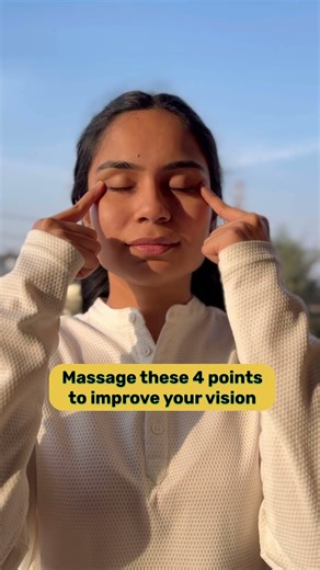 Improve vision with these 4 acupressure points #tcm #eyes #eyehealth #vision #acupressure #ytshorts