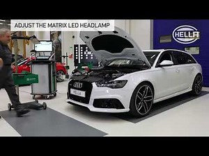 HELLA Matrix LED Headlight Replacement Guide I Audi A6 C7