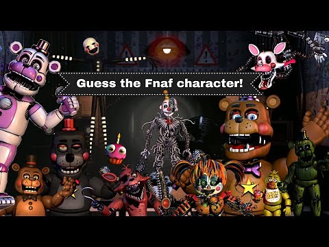 Guess the Fnaf character (Voice Line quiz!)