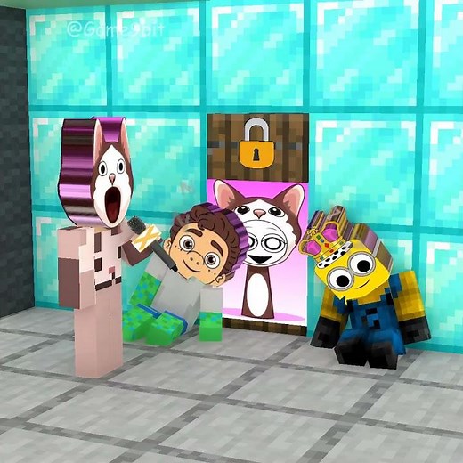 Sprunki Pop Cat and Friends in an exciting singing challenge to escape Sprunki Toothless!