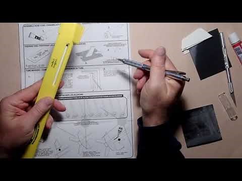 Estes “Viking” model rocket assembly