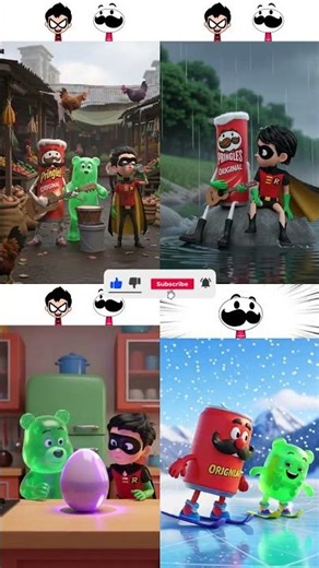 My Sprunki: Pringles, Robin & Gummy Bear Funny Adventures!