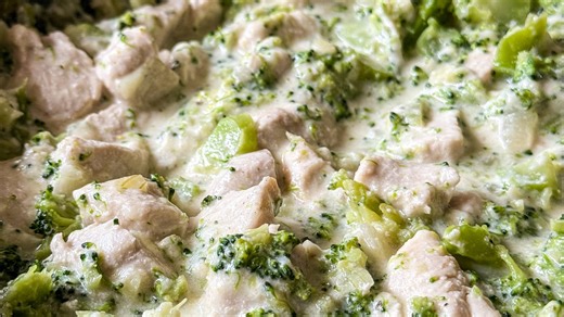 Krémes, tejszínes-brokkolis csirkemell: isteni ebéd fél órán belül