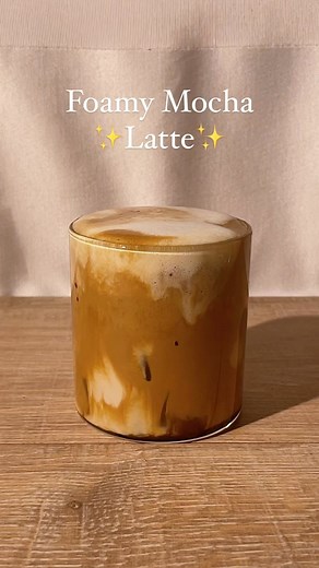 Coffee Recipes & more | Foamy Mocha Latte ☕️🤎✨ Recipe👇🏽 . Recipe: - add 2 tsp of sugar - add 2 tsp of instant coffee - 30 ml of water - froth for 1-2 min - add... | Instagram