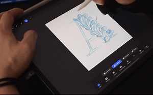 如何使用 PROCREATE设计有趣的字母