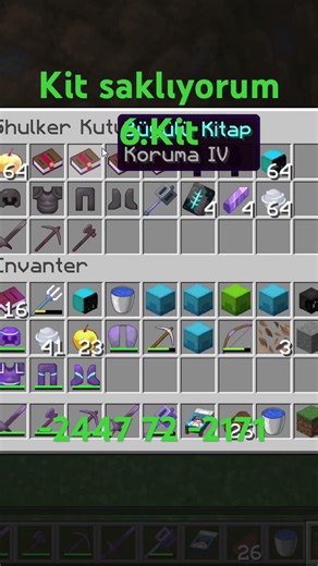 Adres:SShadowMC.aternos.me Sürüm:1.21.10 veya 1.21.4 #minecraft