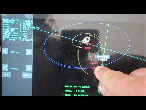 Space Simulator IOS easy mastering orbital manoeuvers in 5 minutes