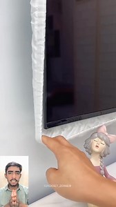 737K views · 6K reactions | LED TV Cover 﫥#TVcover#homegadget | Naseeb React | Facebook