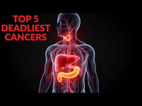 Top 5 Deadliest Cancers Ranked | The Silent Killers With The Lowest Survival Rates #cancer
