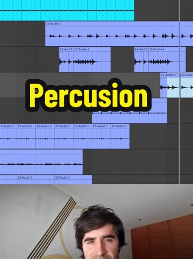 Para dar la sensacion de batucada, de varios tambores 🥁🥁🥁 ve el video completo en YouTube #percusion #produccionmusical #canciones #ableton #batucada