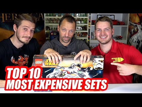 TOP 10 Most Expensive LEGO Sets at Atlanta Brick Co!