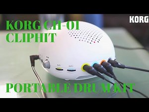 Korg Cliphit CH-01 - Portable Drum Kit Demo